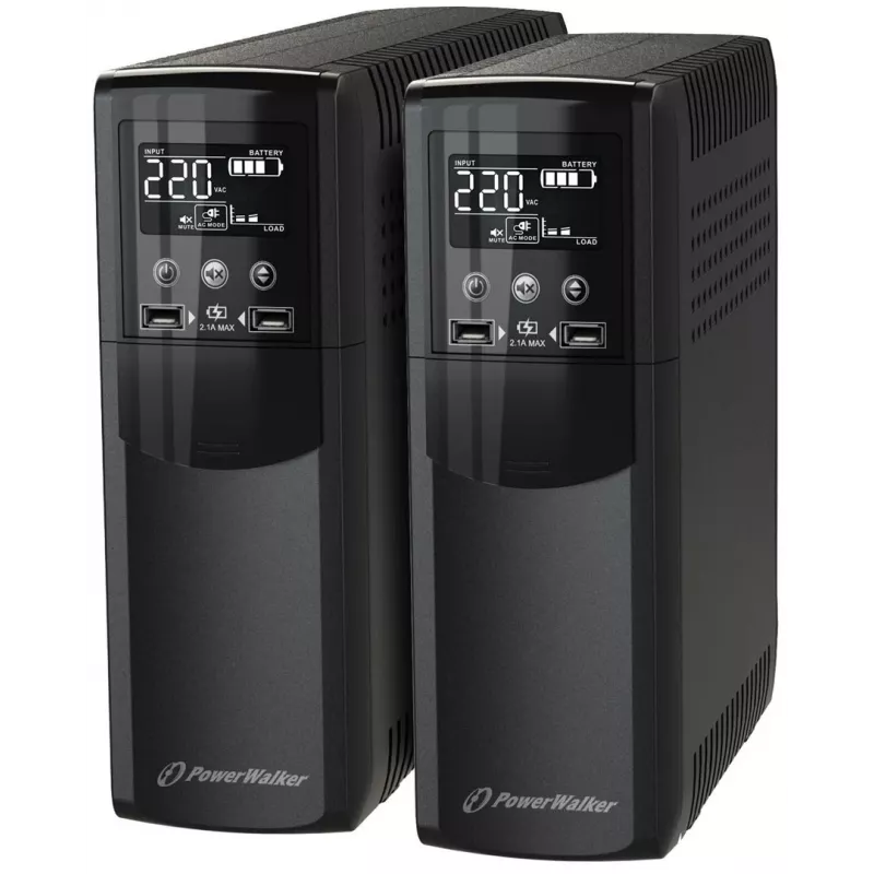 PowerWalker VI 800 CSW IEC nepertraukiamo maitinimo šaltinis (UPS) Line-Interactive 0,8 kVA 480 W 8 AC lizdai