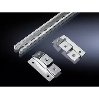 Kabelių valdymo panelė Rittal CM 5001.081, plieninė, sidabrinė, plotis 699 mm