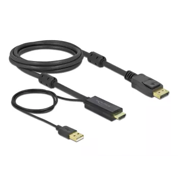 HDMI į DisplayPort kabelis DeLOCK 85964 4K 30 Hz 2 m