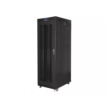 Lanberg FF01-8227-23BL stovimas serverio spintas 27U juoda