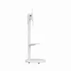 Grindinis TV stovas GEMBIRD TVS-86TR-01-W 37–86 colių televizoriams, baltas, pasukamas ir pakreipiamas, VESA 200x200–600x400, maks. apkrova 50 kg
