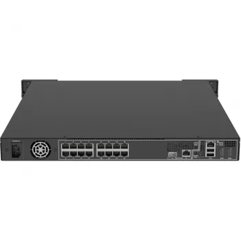 Tinklinis vaizdo registratorius AXIS S2216 Mk II 1U juodas – 16 kanalų, iki 7680×4320, 4 TB HDD (maks. 16 TB), 256 GB SSD, RAID 0/1/10, FIPS 140-2 L2