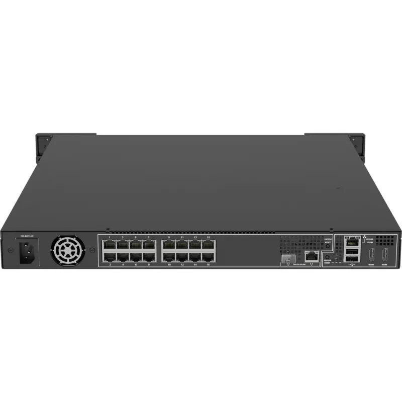 AXIS S2216 Mk II 8 TB NVR vaizdo įrašymo įrenginys, 16 kanalų, 1U