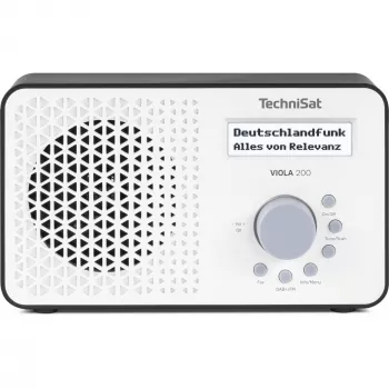 TECHNISAT VIOLA 200 balta/juoda HD DVB‑S2 imtuvas