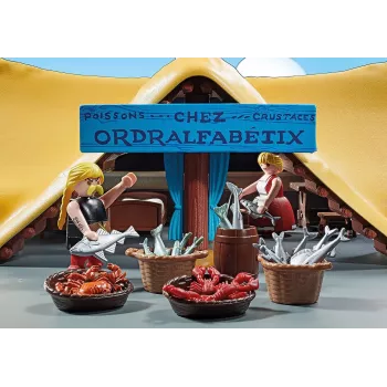 Playmobil 71266 Asterix: Unhygienixo trobelė – Unhygienix ir jo žmona Bacteria