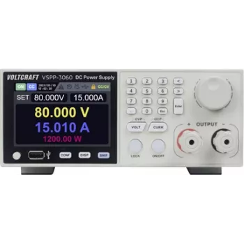 Voltcraft VSPP-3060 Laboratorinis maitinimo šaltinis stelažui montuoti 0–30 V/DC 0–10 A USB LAN (VC-17068705)