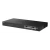 D-Link 18 prievadų nevaldomas Gigabit PoE jungiklis DGS-1018P/E — 16 x Gigabit RJ-45, PoE (IEEE 802.3af/at), 36 Gbit/s perjungimo talpa
