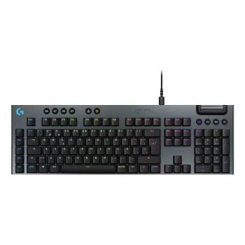 Laidinis mechaninis žaidimų klaviatūra Logitech G915 X Black su RGB apšvietimu