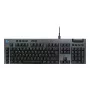 Laidinis mechaninis žaidimų klaviatūra Logitech G915 X Black su RGB apšvietimu