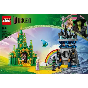 LEGO Wicked 75689 – Smaragdinis miestas ir Kiamo Ko pilis