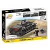 Konstrukcinis rinkinys Cobi Panzer I Ausf. B – 654 detalės, detalaus tanko modelio rinkinys