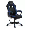Huzaro FORCE 2.5 BLUE MESH žaidimų kėdė su tinkliniu sėdimu paviršiumi, juoda-mėlyna