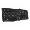 LOGITECH K120 laidinė klaviatūra, USB, QWERTZ, juoda