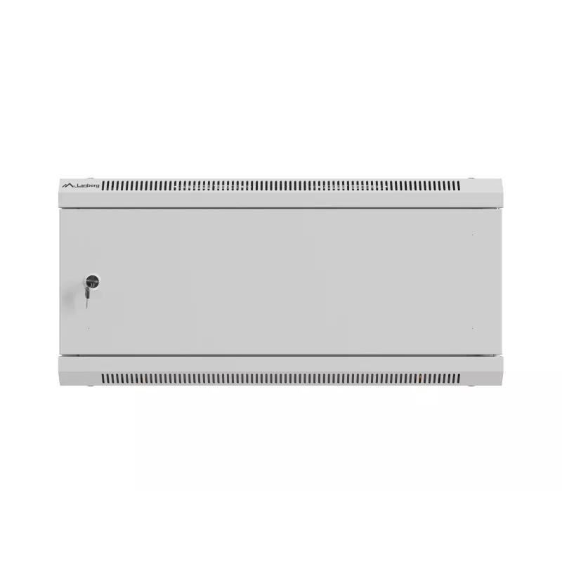 Pakraštinis 19 colių montavimo spintas LANBERG WF01-6404-00S 4U 600×450 mm, pilkas