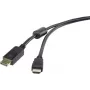 DisplayPort į HDMI laidas Renkforce 5 m – skaitmeninis garso ir vaizdo ryšys