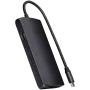 Satechi USB-C Multiport Adapter ST-P8KED — 6 prievadų, palaiko 8K raišką