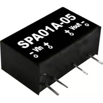 Maitinimo keitiklis/inverteris MEAN WELL SPA01A-15 – 15 V, 1 W, 0,067 A, RoHS