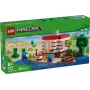 LEGO Minecraft 21275 TNT Džiunglių namas – 287 detalių, 2 minifigūrėlės, 8+