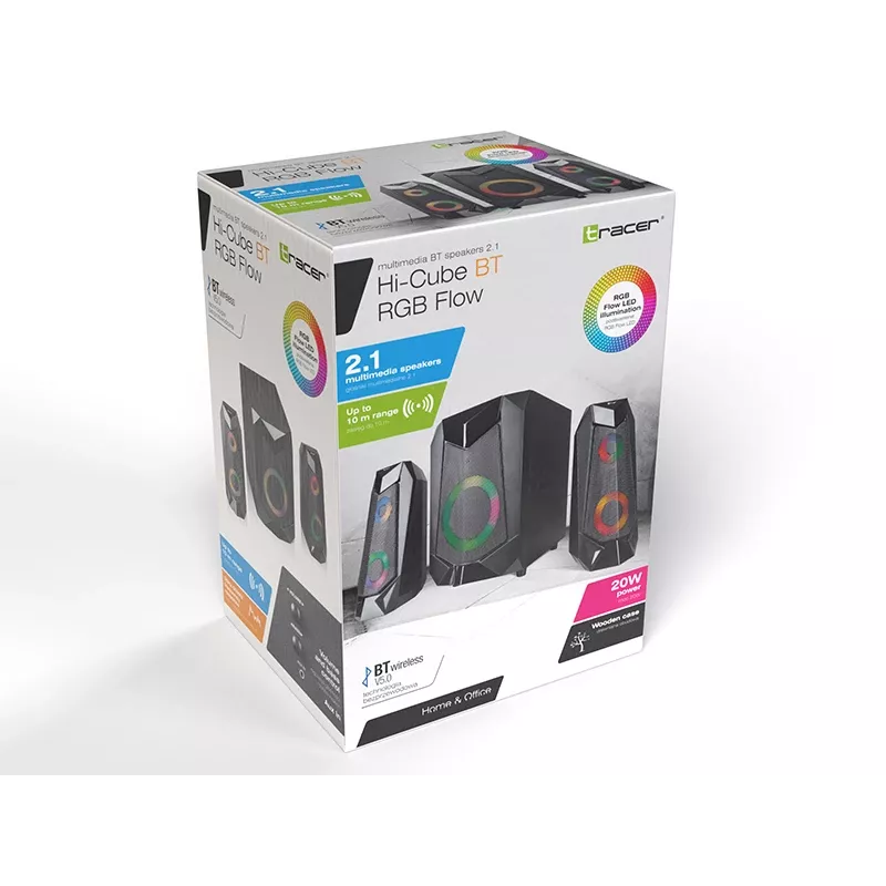 Tracer Hi-Cube belaidė 2.1 garsiakalbių sistema