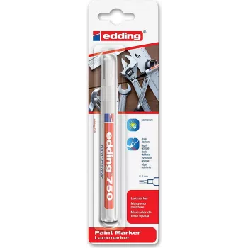 Marker Edding 750 baltas