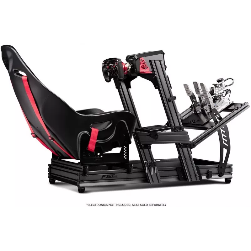 Next Level Racing F-GT Elite Formula & GT Aliuminio Profilio Simuliatoriaus Kabina – Šoninio ir Priekinio Montavimo Versija (396039)