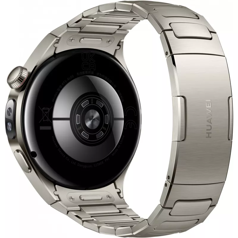 Išmanusis laikrodis HUAWEI WATCH 5, 1,5 col. AMOLED, 466×466, 46 mm titano korpusas, Wi‑Fi, GPS, sidabrinis