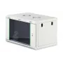 Sieninis 19 colių stovo spintos korpusas DIGITUS Dynamic‑N DN-37100, 7U, 600x450 mm (PxG), IP20, šviesiai pilka, neišardytas