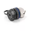 DeLOCK 67050 apsauginis dangtelis RJ45 įmontuojamoms jungtims, IP68, juoda
