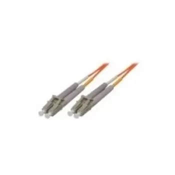 Tecline exertis Connect šviesolaidinis jungiamasis kabelis LC daugiamodis (M) – LC daugiamodis (M) 10 m, 50/125 µm, OM2, oranžinis (85310)