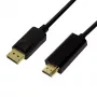 LogiLink CV0126 vaizdo kabelio adapteris 1 m DisplayPort į HDMI A tipą