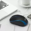 Cian Technology GmbH INCA pelė IWM-221RSMV Nano-USB belaidė 1000 DPI juoda/sidabrinė mažmeninė