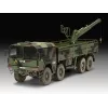 Plastikinis modelio rinkinys REVELL Man 10T Milgl 8x8 sunkvežimis 1/35 mastelis