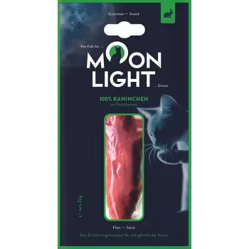 Šlapias skanėstas katėms MOONLIGHT Dinner Rabbit Fillet 22 g maišelis – suaugusioms katėms, triušio skonis