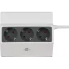Brennenstuhl 1150070 ilginimo laidas 3 m, 3 kištukiniai lizdai, vidaus patalpoms, IP20, antracitinis/baltas, 16 A