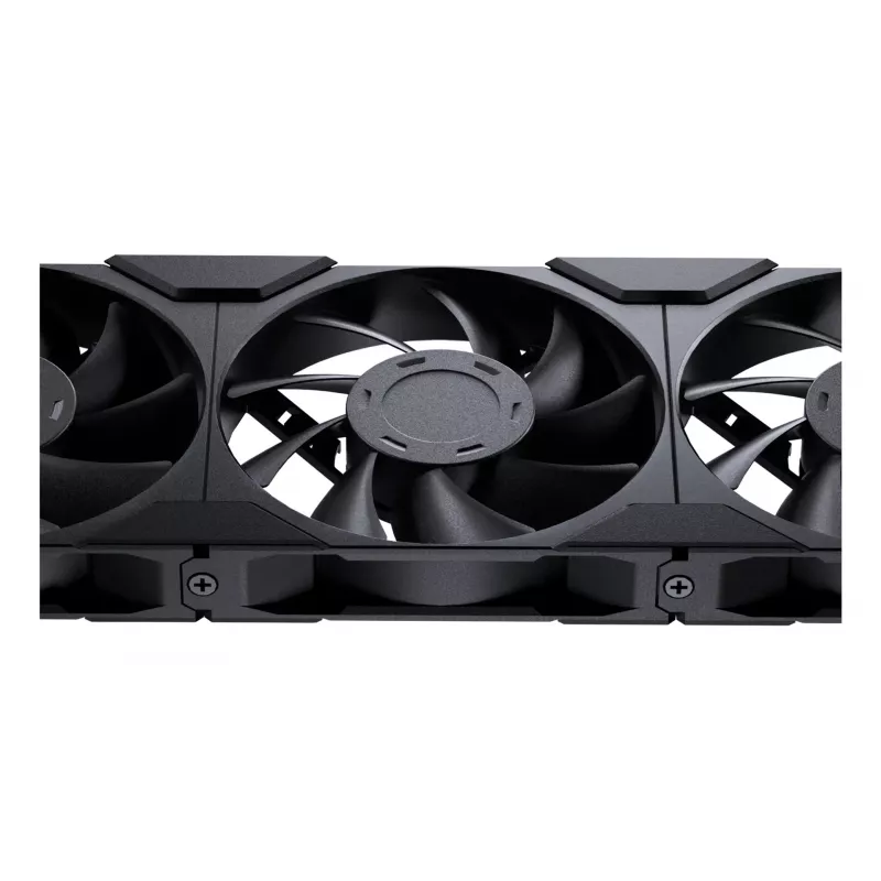 Phanteks M25G2-120 120mm juodi korpuso ventiliatoriai (3 vnt. rinkinys)