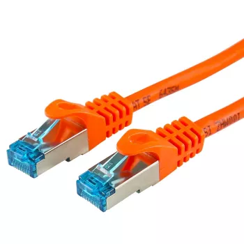 Wentronic Goobay CAT 5e jungiamasis kabelis, SF/UTP, oranžinis, 0,25 m - CCA vario mišinys (95209)