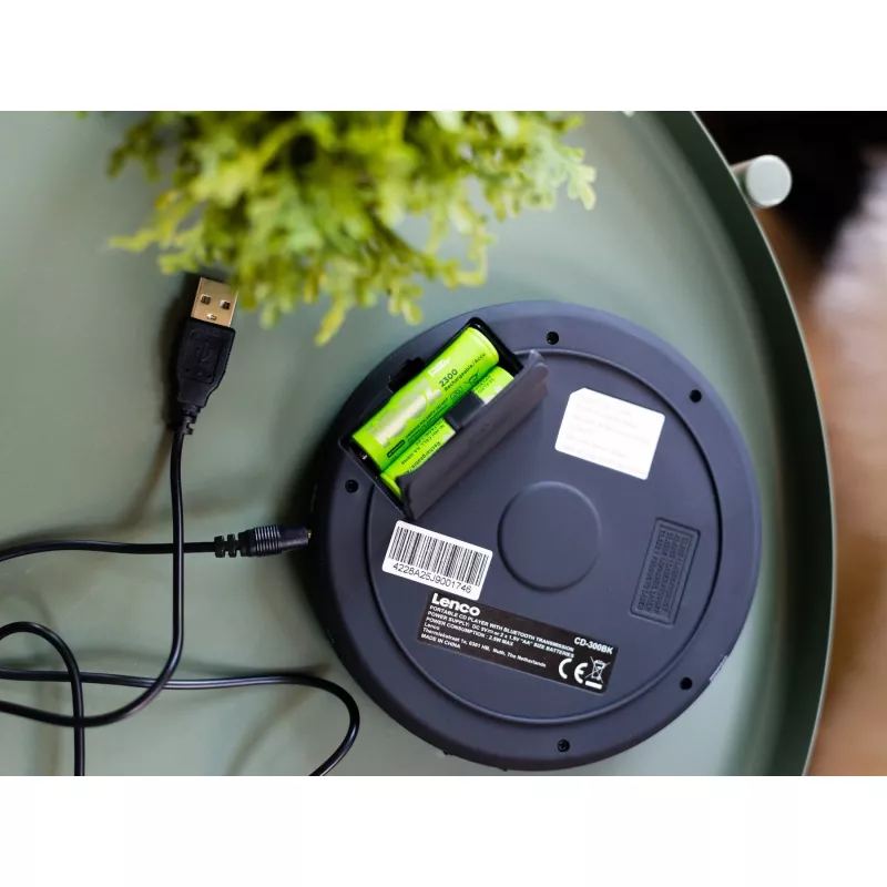 MP3 grotuvas Lenco CD-300 juodas