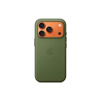 Dėklas Apple iPhone 17 Pro TechWoven su MagSafe Žalias