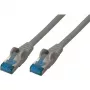 ShiverPeaks Patch Laidas CAT6a RJ45 S/FTP 0,5m Pilkas