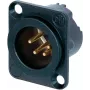 Neutrik NC4MD-LX-B juodas jungties aksesuaras