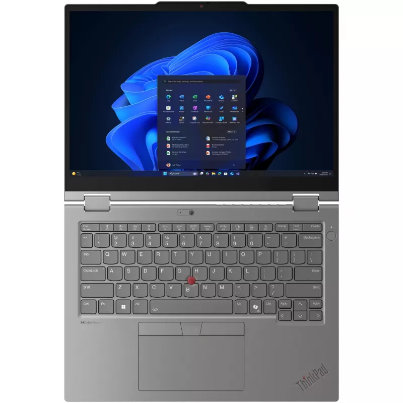 Lenovo ThinkPad L13 2-in-1 Gen 6 (Intel) Intel Core Ultra 5 225U hibridinis (2-in-1) 33,8 cm (13,3 col.) jutiklinis ekranas WUXGA 16 GB LPDDR5x-SDRAM 512 GB SSD Wi-Fi 6E (802.11ax) Windows 11 Pro pilka
