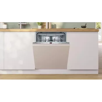Bosch indaplovė SMV46KX12E | įmontuojama | 60 cm | 13 komplektų | 6 programų | energijos klasė E | AquaStop | balta