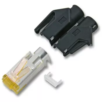 Draka UC900 - Pataisos laidas - RJ-45 (M) - RJ-45 (M) - 3 m - SFTP - CAT 6a - Suvyta, be halogenų - Mėlyna (21.05.9534)