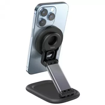 Magnetinis stovas SODI BM-310 juodas MagSafe mobiliesiems įrenginiams