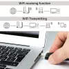 Greitas belaidis USB dviejų juostų Wi-Fi adapteris su 2 antenomis