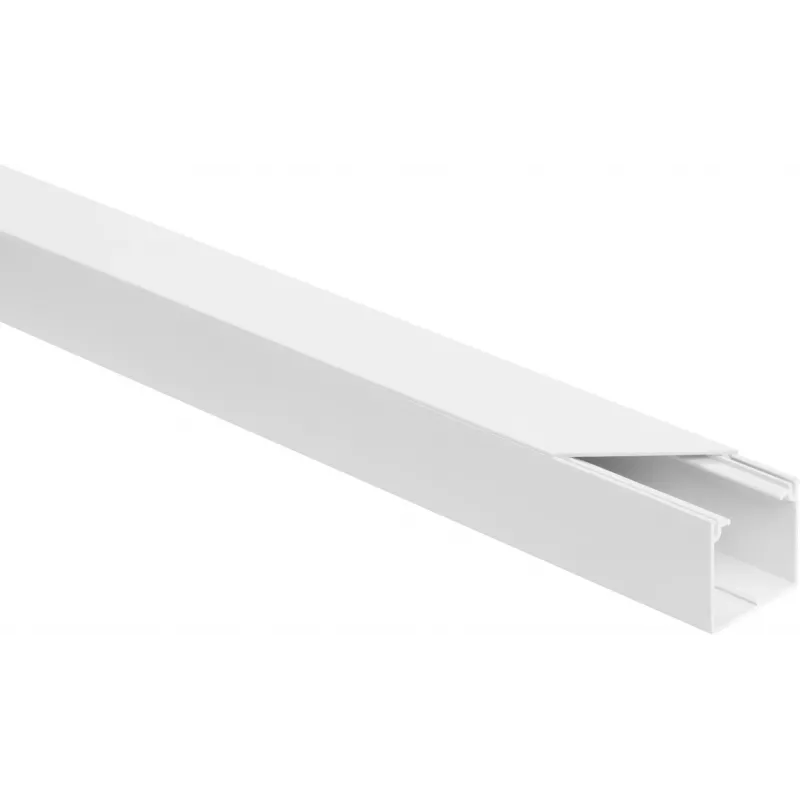 Montažinis kanalas baltas LS 40x40 2m (PACK po 10 vnt.)