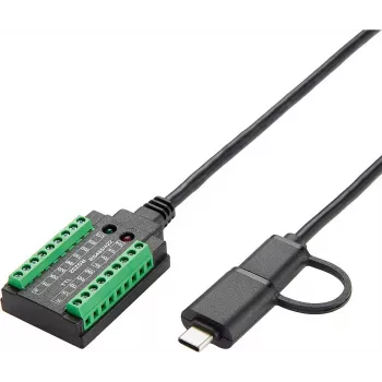 USB į RS-232/422/485/TTL adapterio kabelis Exsys EX-13003, FTDI mikroschema, 1,0 m