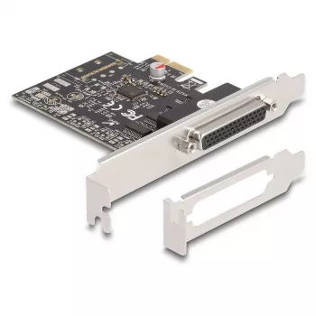 DeLOCK 66324 Vidinė RS-232 VGA adapterių plokštė PCIe Juoda