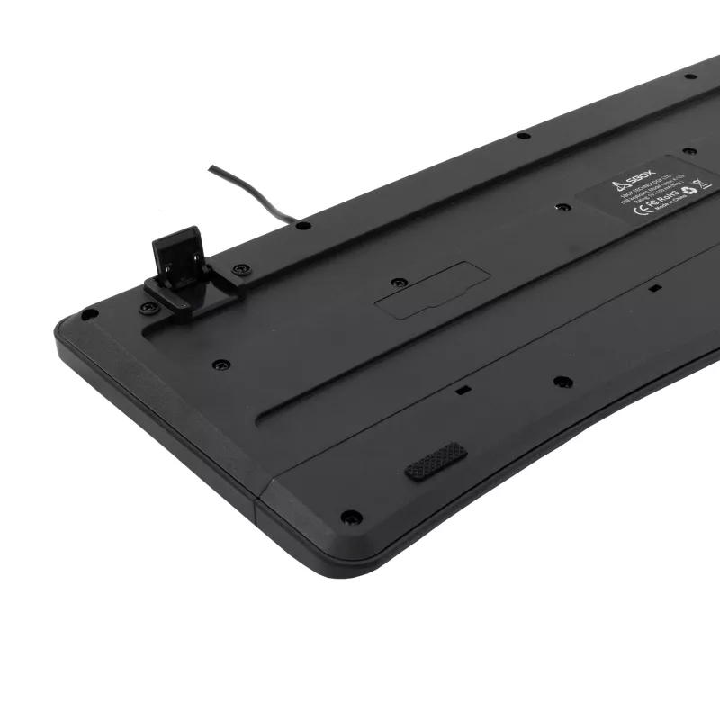 Laidinė USB klaviatūra SBOX K-103 US juoda – JAV išdėstymas