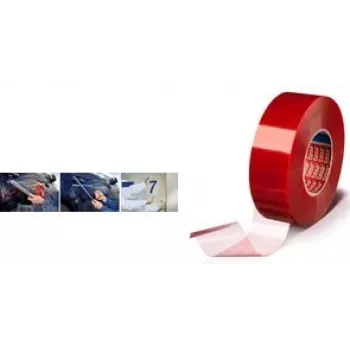 Dvipusė lipni juosta Tesa 4965 15 mm x 50 m, poliesteris, didelio stiprumo klijai